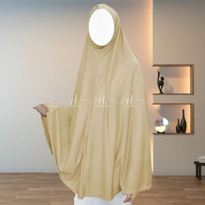 Makhna hijabs ready to wear, crafted from the best cotton jersey fabric. Comfortable, stylish, and perfect for everyday wear