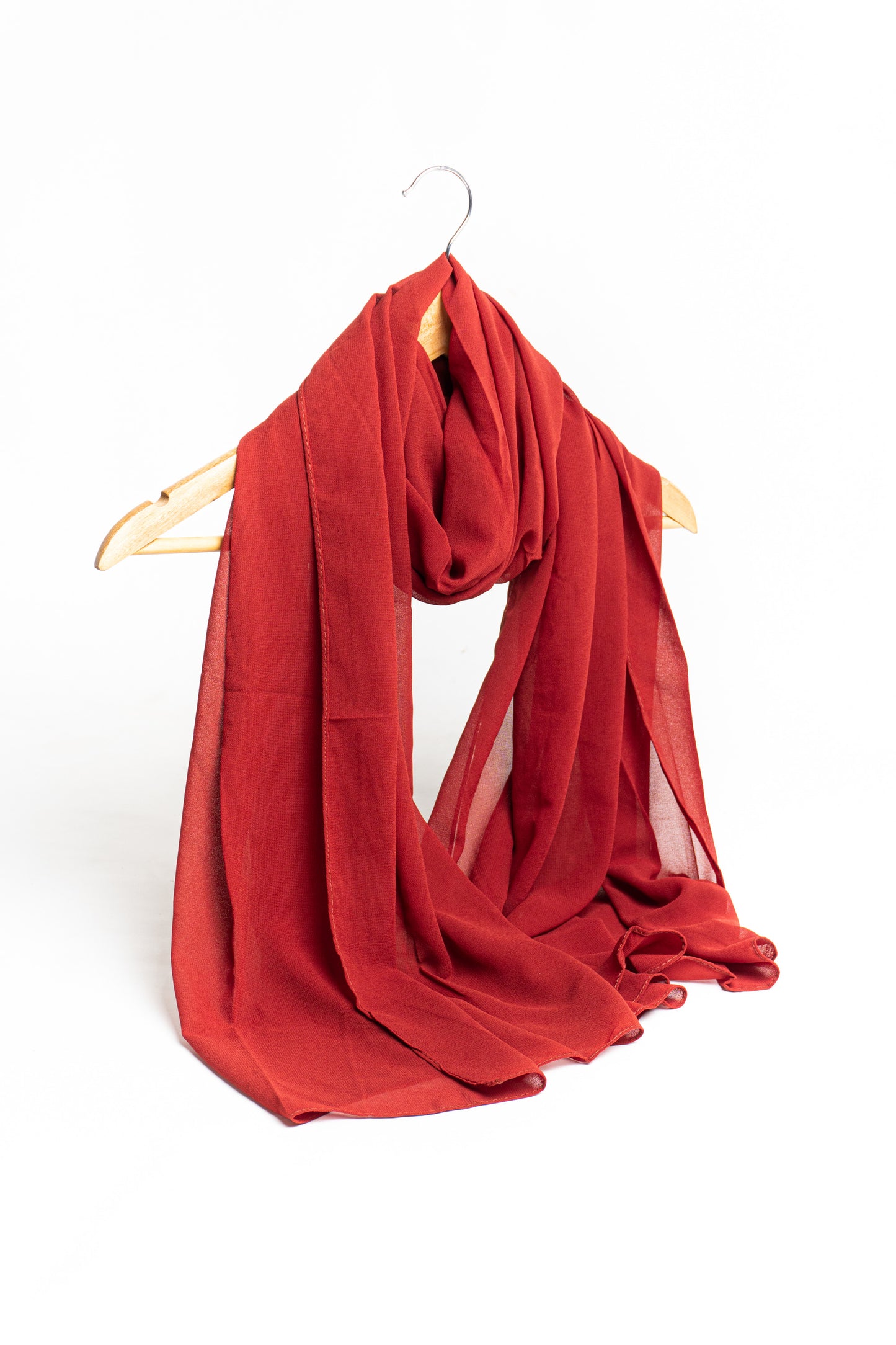 Crimson - Premium Georgette – hijabinist