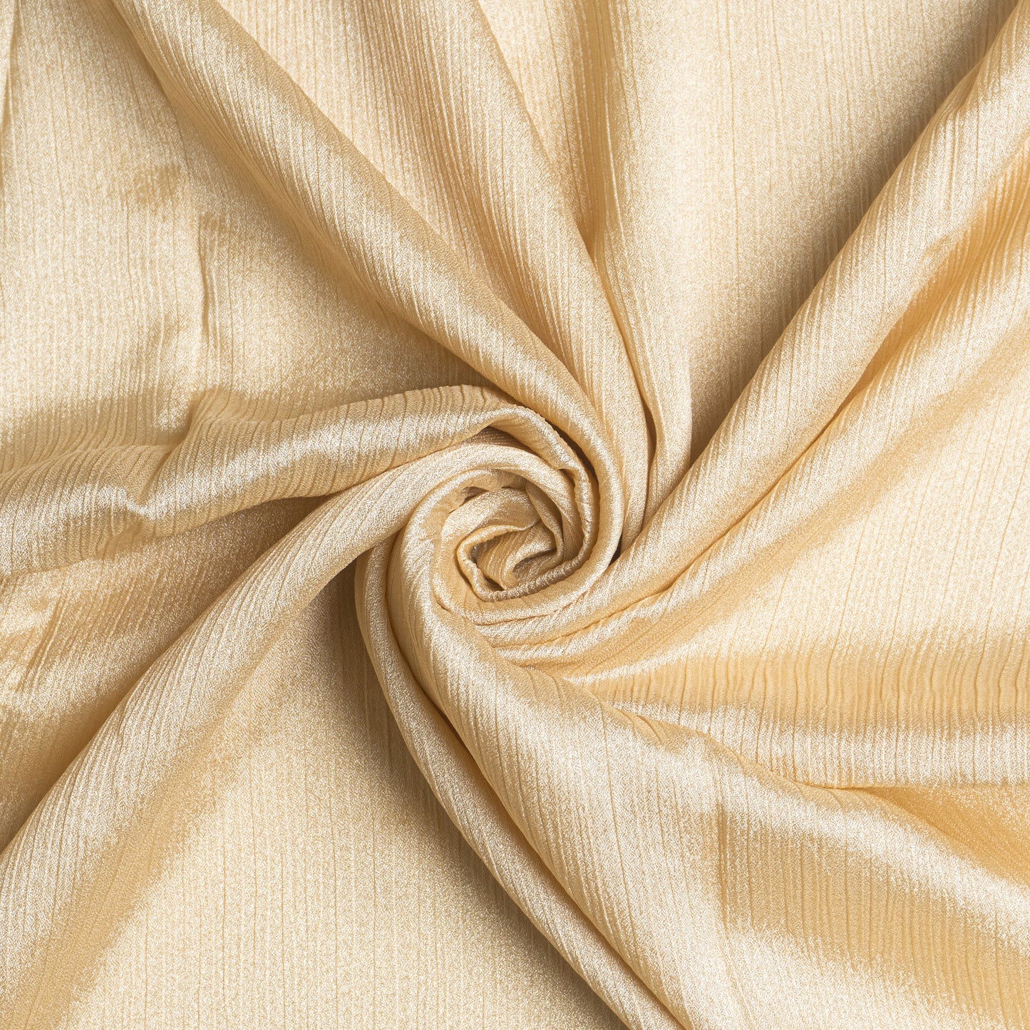 Pale Gold - Crinkle Silk Hijab