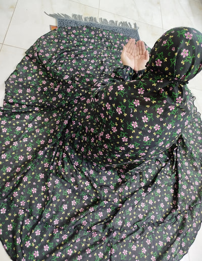 Full coverage stitched namaz chadar with sleeves