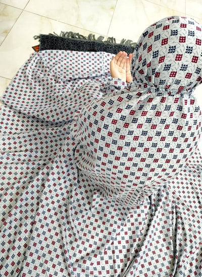 Modest stitched namaz chadar with sleeves