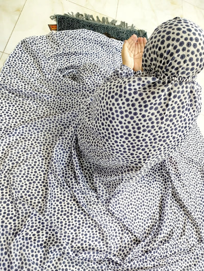 Soft stitched full coverage namaz chadar