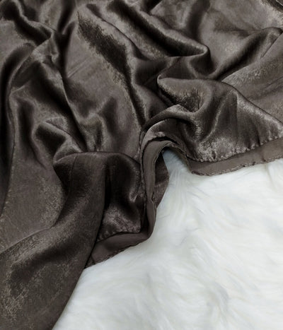 Velvet Silk Hijab in Mocha Color