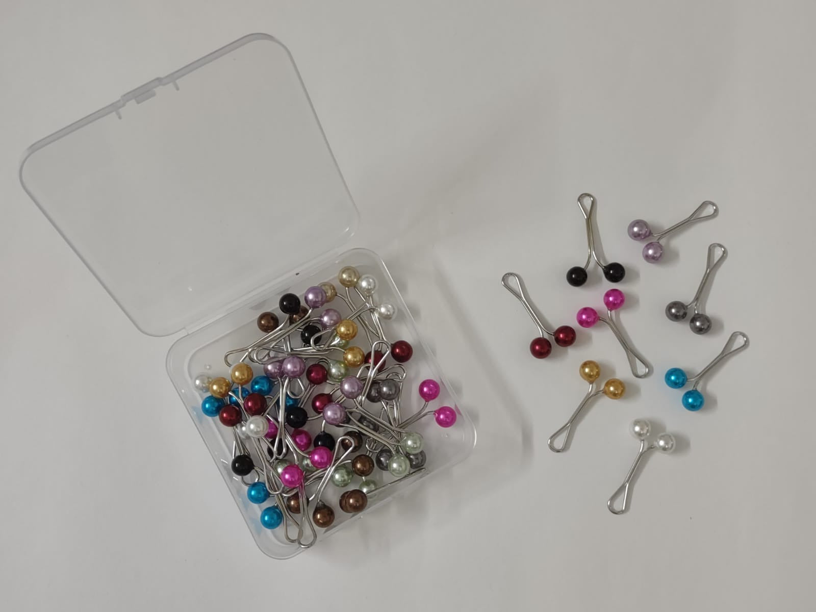 Pearl Clipper Pins - Multi – hijabinist