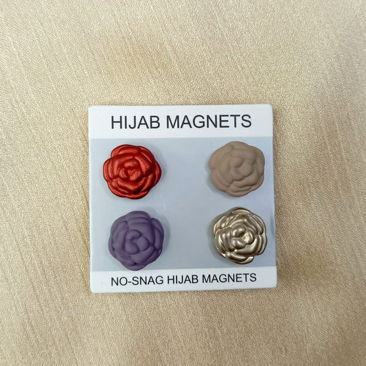 Hijab Magnets - Multi Flower