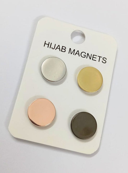 Circle Flat metallic magnet