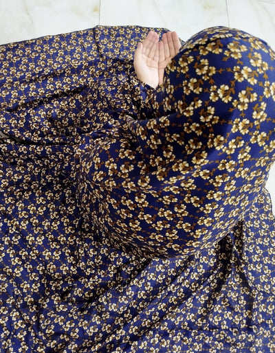 Namaz Chadar Stitched With Elastic Sleeves - BL 44