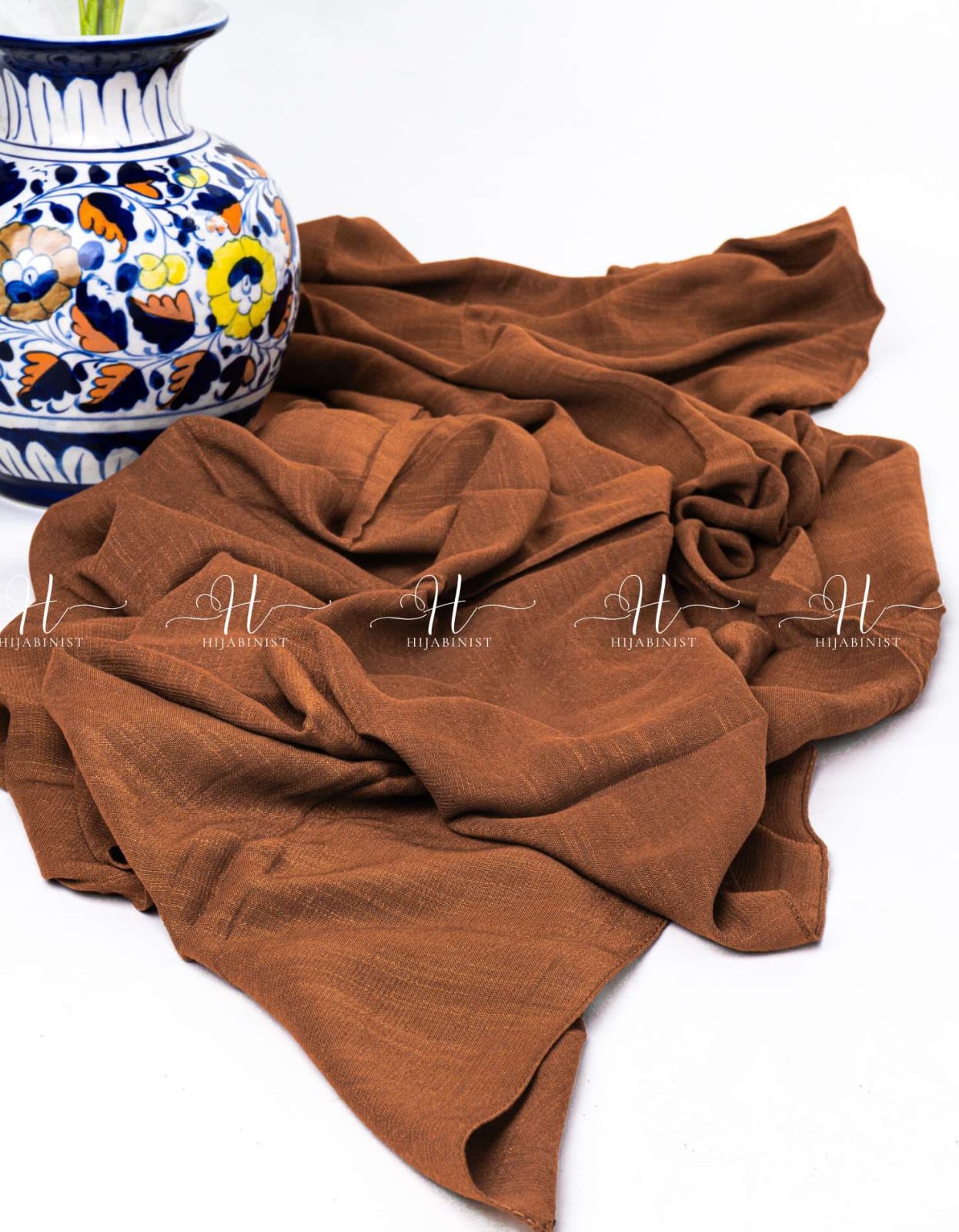 Bareeza Lawn Hijab - Brown