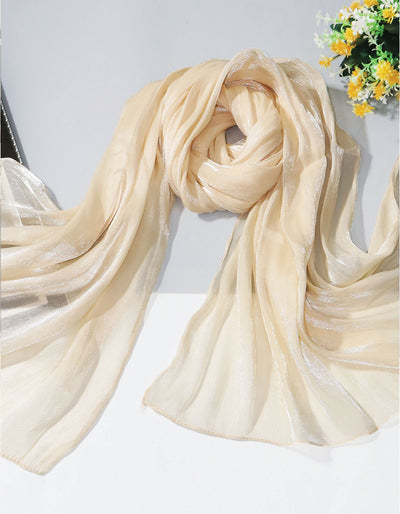 Luxury silk and organza hijabs, offering elegance and comfort. Perfect for special occasions with a soft, premium feel