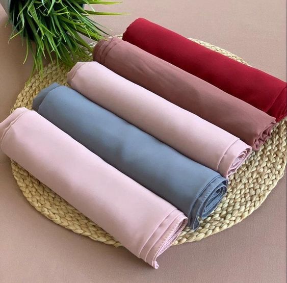 Premium Georgette - Bundle of 5 ( Select Colors )