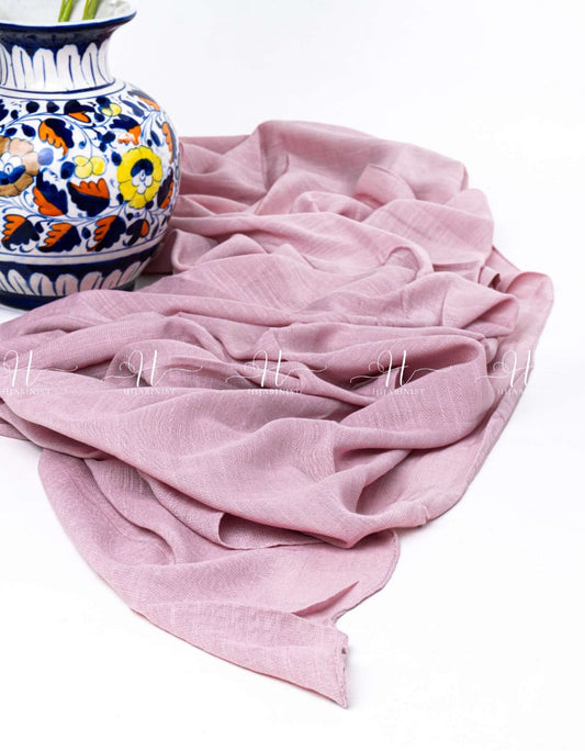 Bareeza Lawn Hijab - Pink Mist