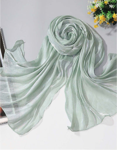Luxury silk and organza hijabs, offering elegance and comfort. Perfect for special occasions with a soft, premium feel