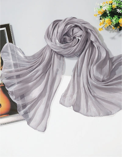 Luxury silk and organza hijabs, offering elegance and comfort. Perfect for special occasions with a soft, premium feel