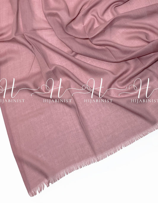 Fluid Lawn Hijab - Soft Mauve