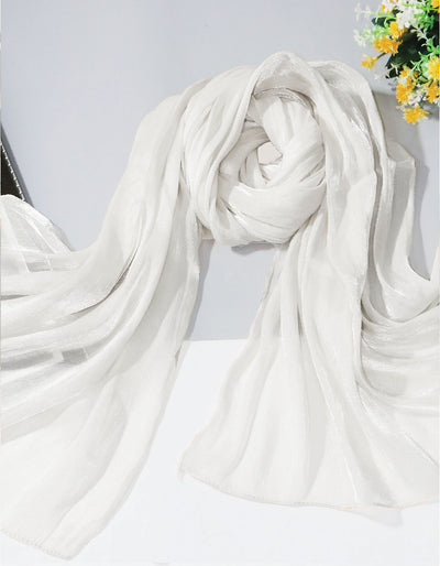 Luxury silk and organza hijabs, offering elegance and comfort. Perfect for special occasions with a soft, premium feel